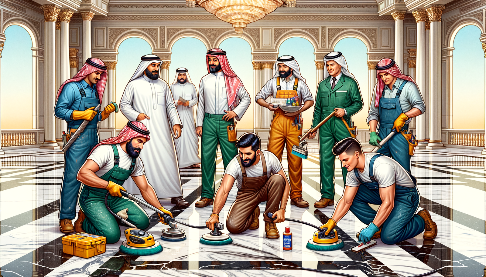 شركة جلي رخام بجدة: دليل شامل لاستعادة بريق أرضياتك الرخامية بجودة فائقة