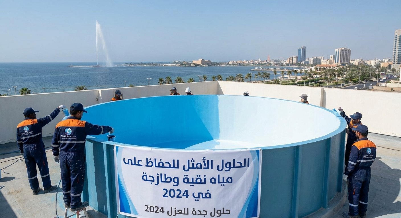 شركة عزل خزانات بجدة: الحلول الأمثل للحفاظ على مياه نقية وطازجة في 2024