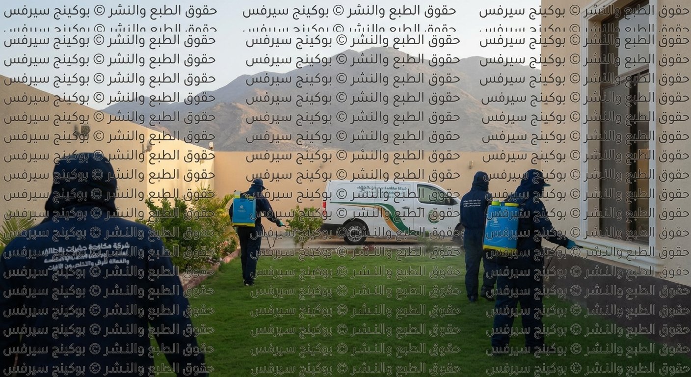 شركة مكافحة حشرات بالطائف: أفضل الحلول الآمنة والفعالة للرش والتخلص من الآفات