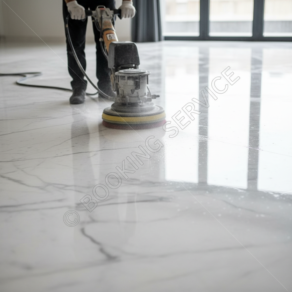 جلي رخام احترافي: الدليل الكامل لاستعادة لمعان أرضياتك الرخامية الطبيعية