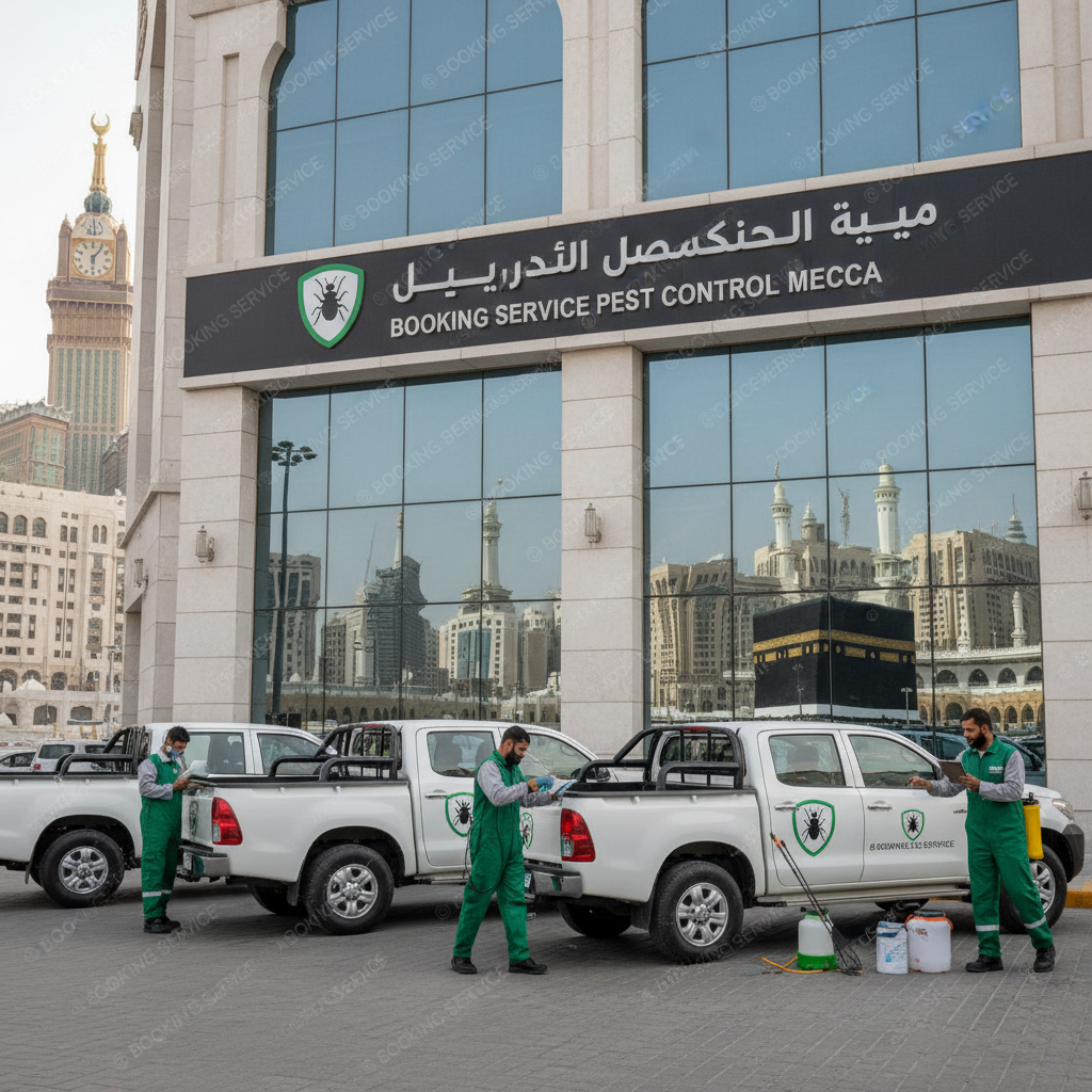 شركة مكافحة حشرات بمكة: الحلول الآمنة والفعالة لمنزلك ومؤسستك