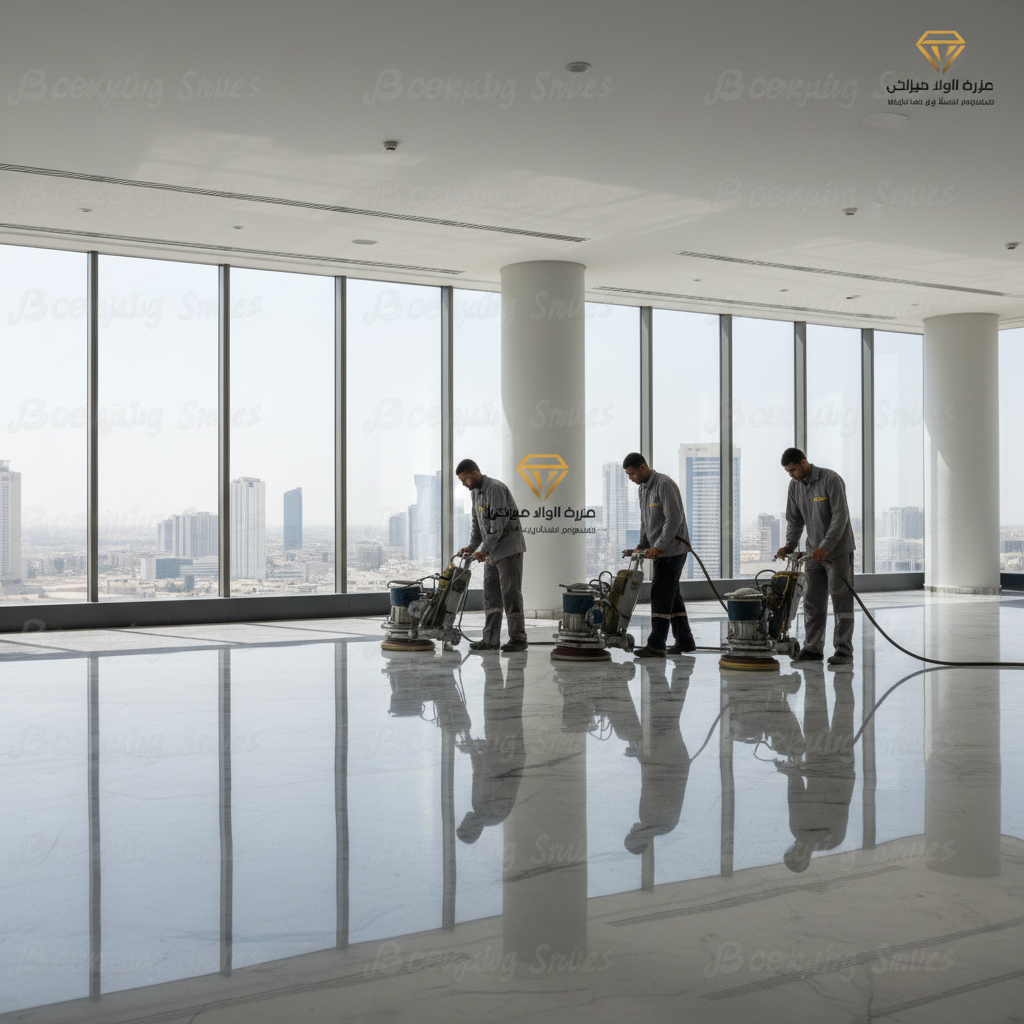 شركة جلي بلاط بالرياض: دليل شامل لأفضل خدمات التلميع الاحترافي لأرضياتك