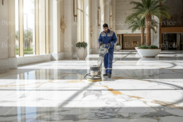 جلي رخام بالرياض: الدليل الكامل لتلميع احترافي ولمعان أرضياتك الفاخرة
