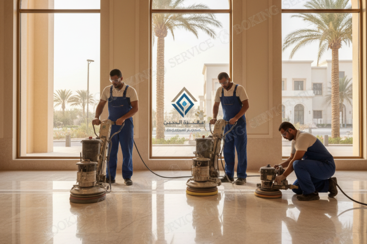 شركة جلي رخام بجدة: دليل شامل لاستعادة بريق الأرضيات الفاخرة