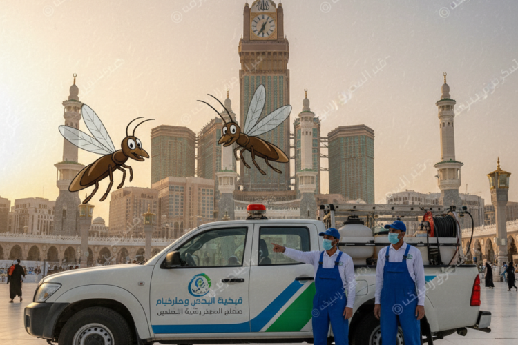 شركة مكافحة حشرات بمكة: أفضل الحلول الآمنة والفعالة لمنزلك