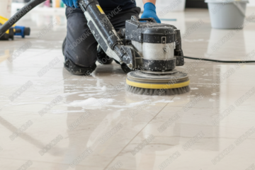 جلي بلاط: الدليل الكامل لتنظيف وتلميع أرضيات منزلك ببريق مذهل