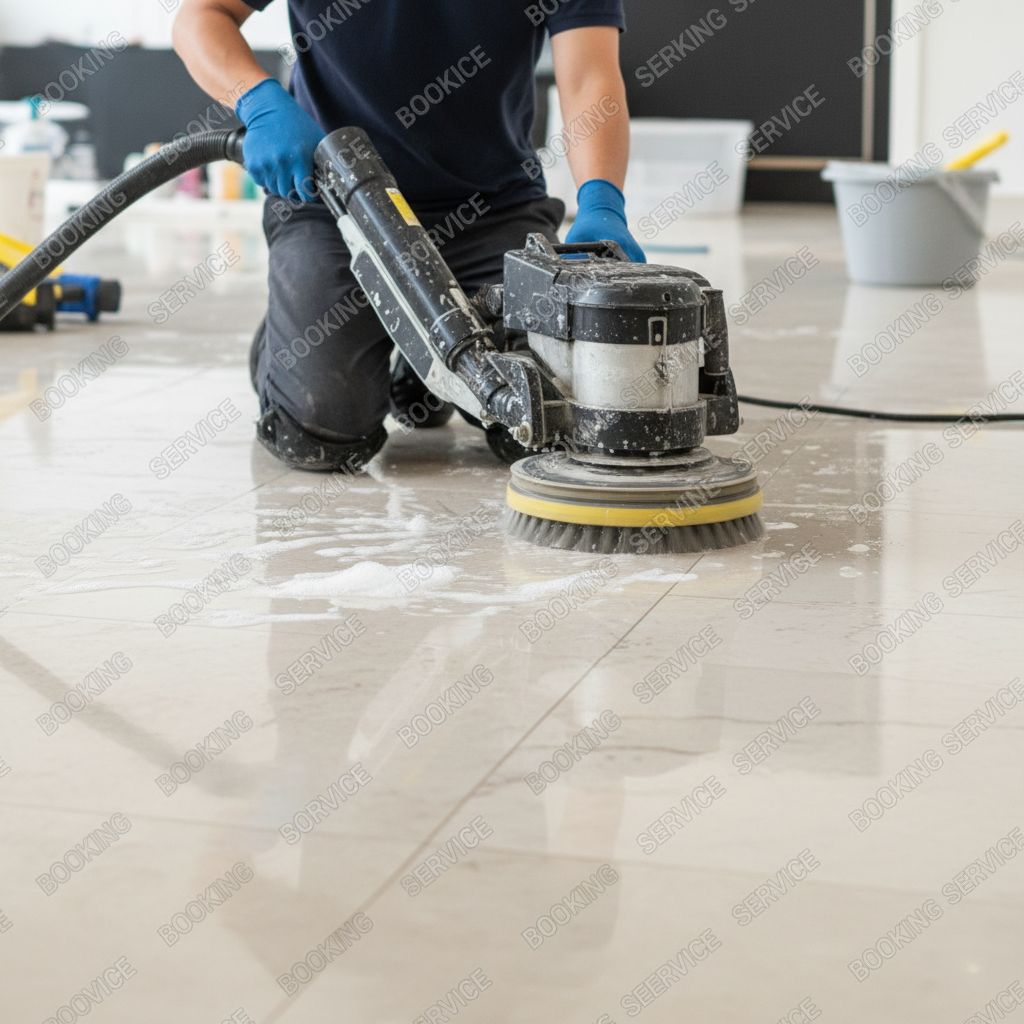 جلي بلاط: الدليل الكامل لتنظيف وتلميع أرضيات منزلك ببريق مذهل