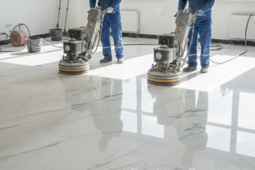 جلي رخام بأفضل الطرق الحديثة للمعان استثنائي ومتانة طويلة الأمد