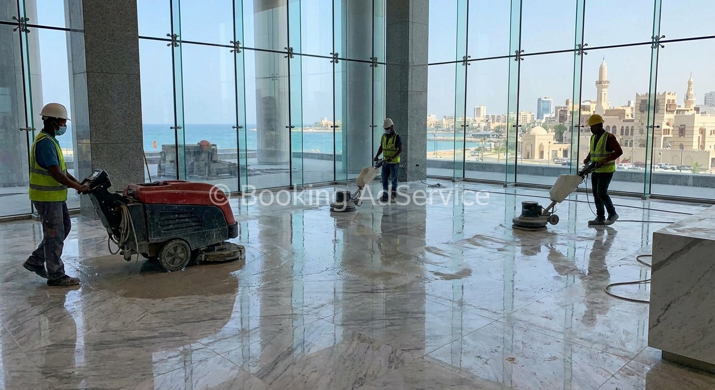 جلي الرخام بجدة: سر استعادة بريق وفخامة أرضياتك الأنيقة