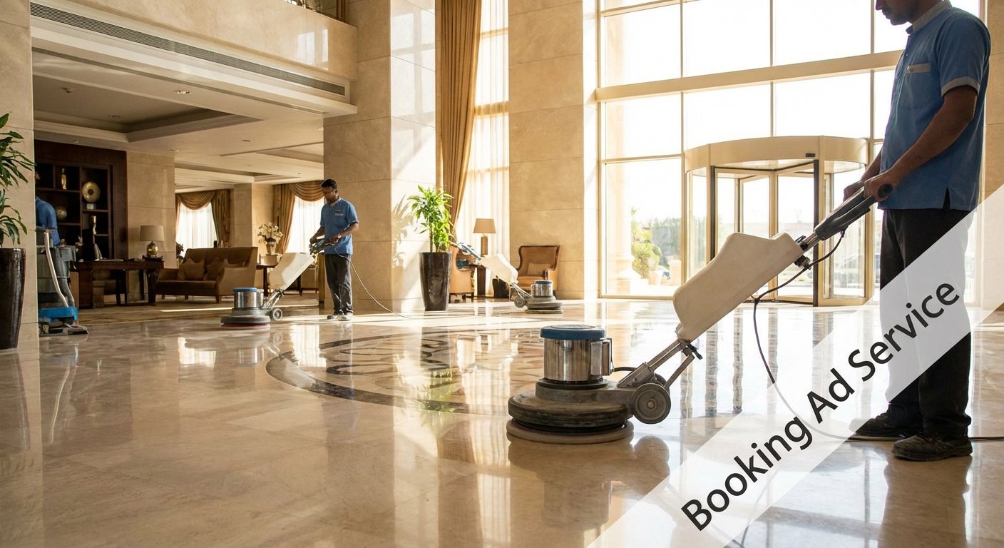 استعادة بريق الرخام في الرياض: دليلك الشامل لخدمات الجلي والتلميع الاحترافية