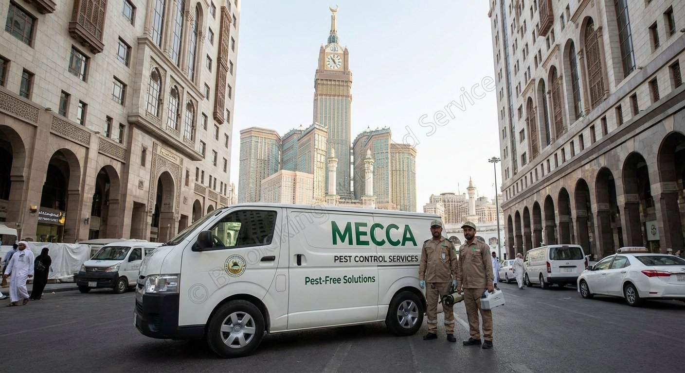 مكة خالية من الآفات: دليلك الشامل لاختيار شركة مكافحة حشرات موثوقة