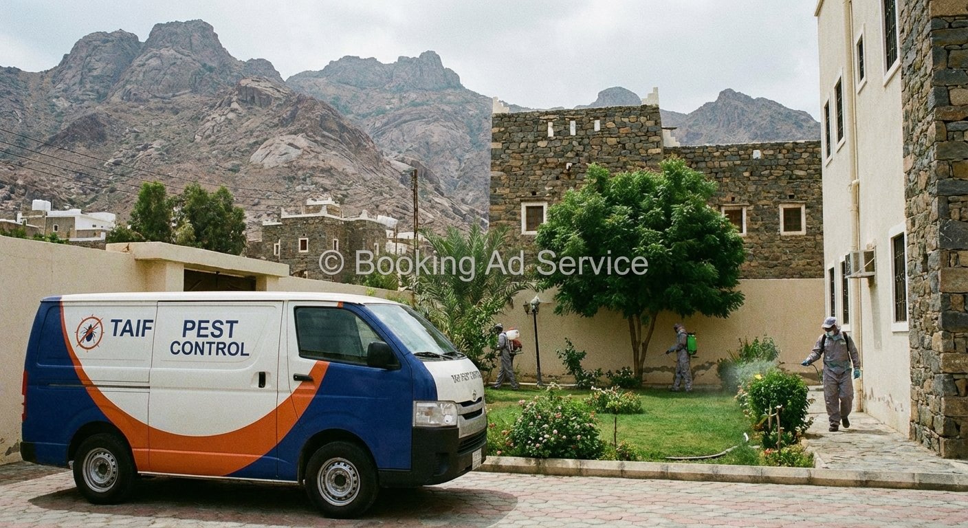 وداعاً للآفات: دليل شامل لمكافحة الحشرات وإنشاء بيئة منزلية صحية في الطائف