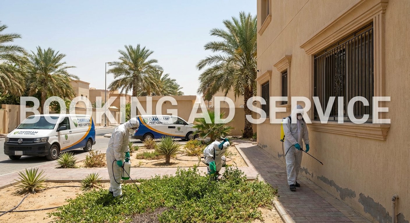 الراحة والهدوء يبدآن من هنا: دليلك المتكامل لمكافحة الحشرات بالدمام والتخلص منها للأبد