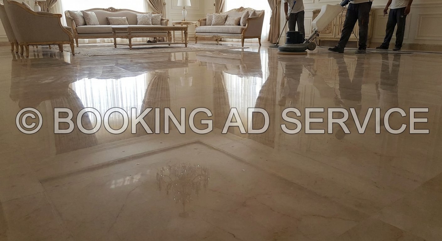 استعادة بريق أرضيات منزلك: دليلك الشامل لجلي البلاط بالرياض