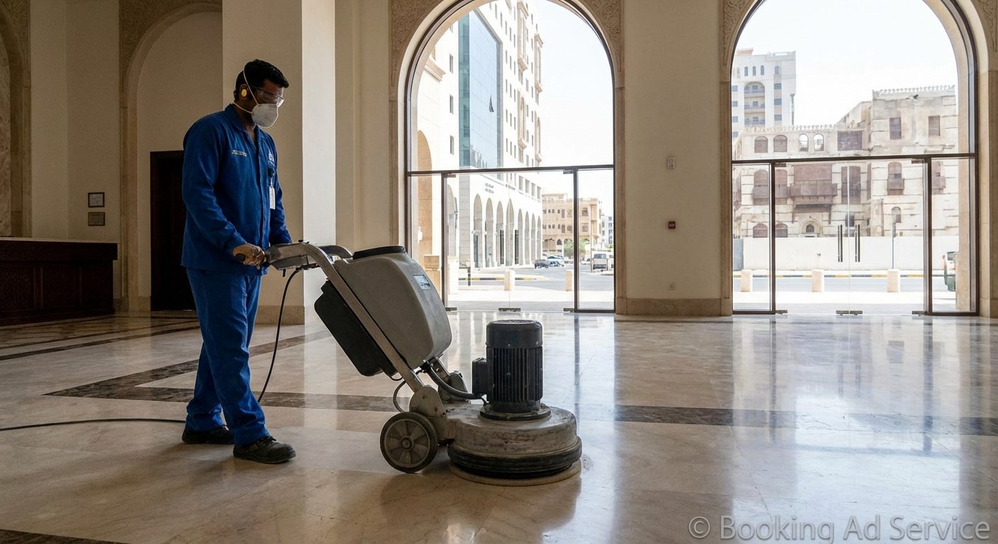 استعادة بريق الرخام: دليل شامل لخدمات جلي الرخام الاحترافية في جدة