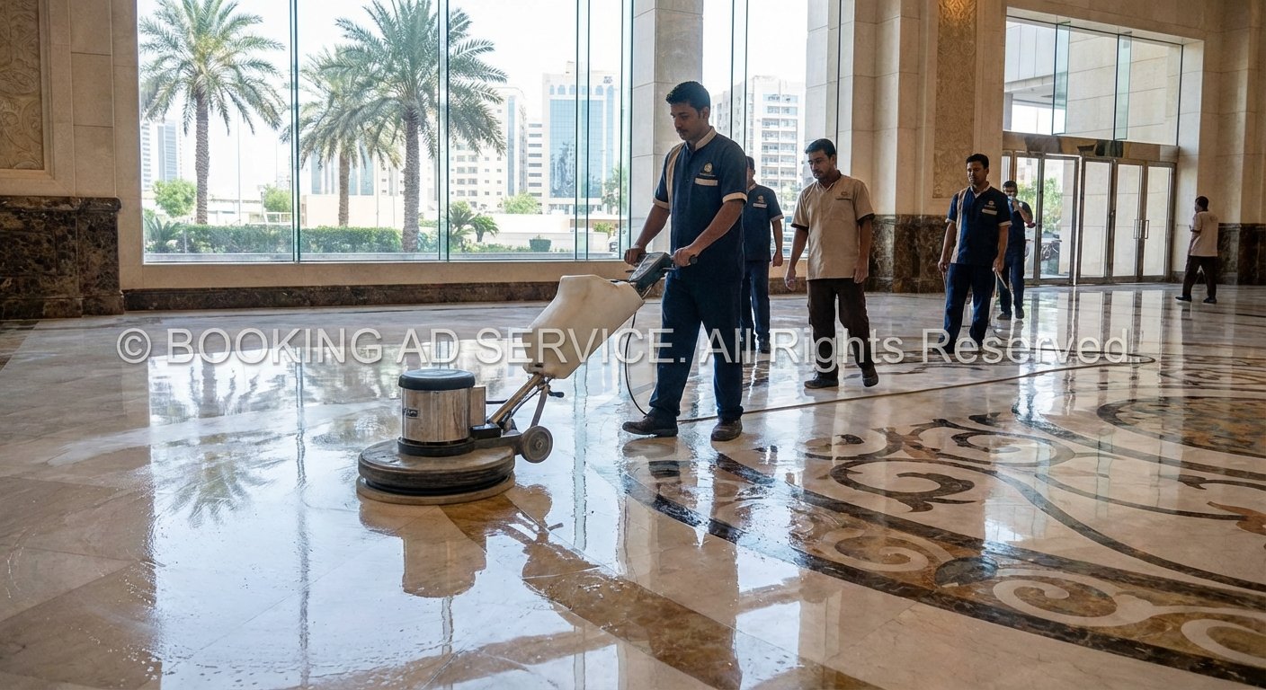 أرضيات منزلك تستحق التألق: دليلك المتكامل لخدمات جلي البلاط الاحترافية في جدة