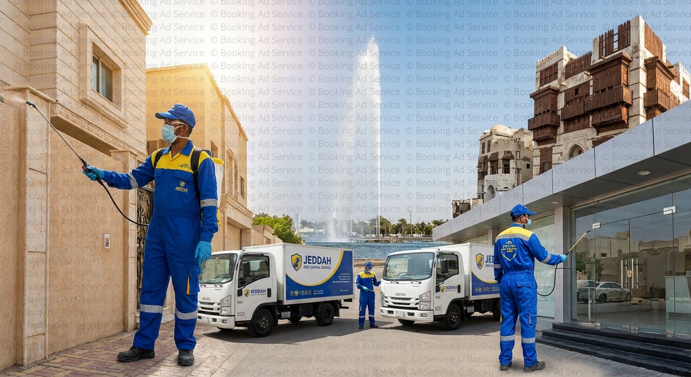 حماية منزلك من الآفات: دليلك المتكامل لاختيار أفضل شركة مكافحة حشرات في جدة
