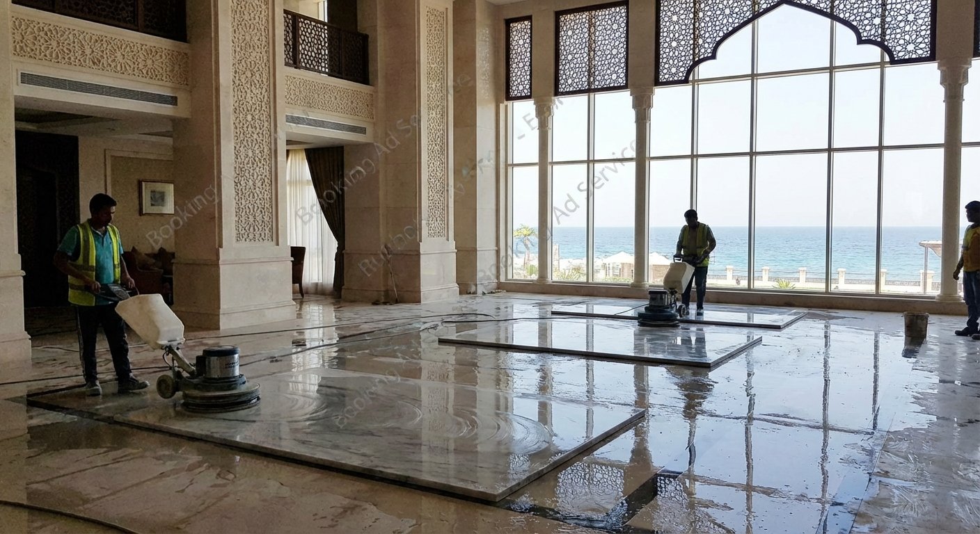 جلي الرخام بجدة: استعادة الفخامة لأسطح منزلك بلمعان يدوم