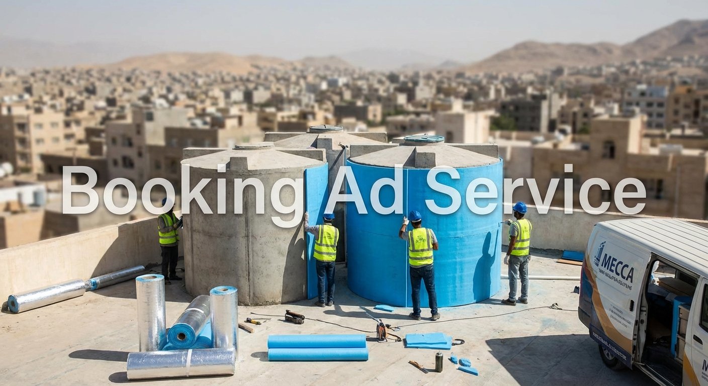 مياه نقية وحياة صحية: دليلك المتكامل لعزل خزانات المياه في مكة