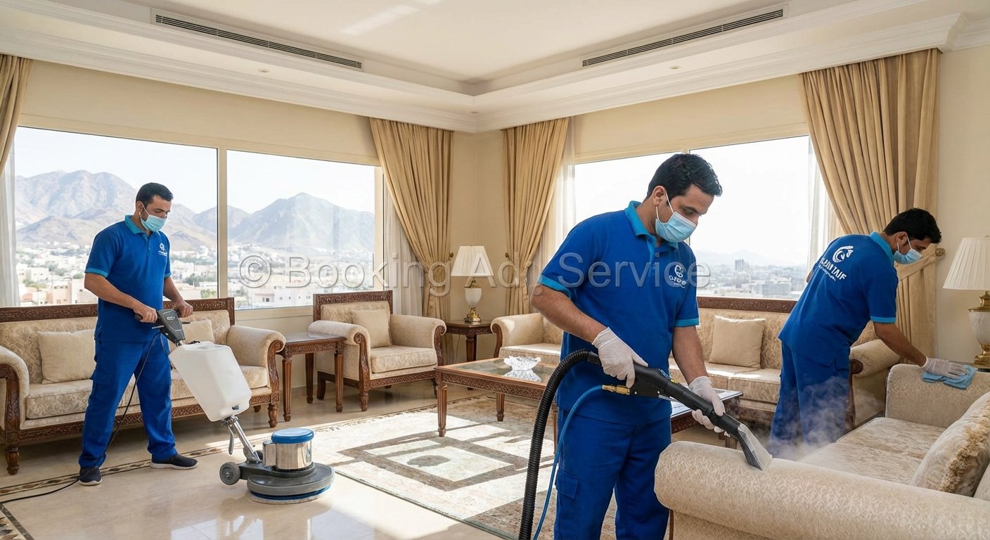 شركة تنظيف بالطائف: دليلك الشامل لبيئة صحية ومنزل متألق