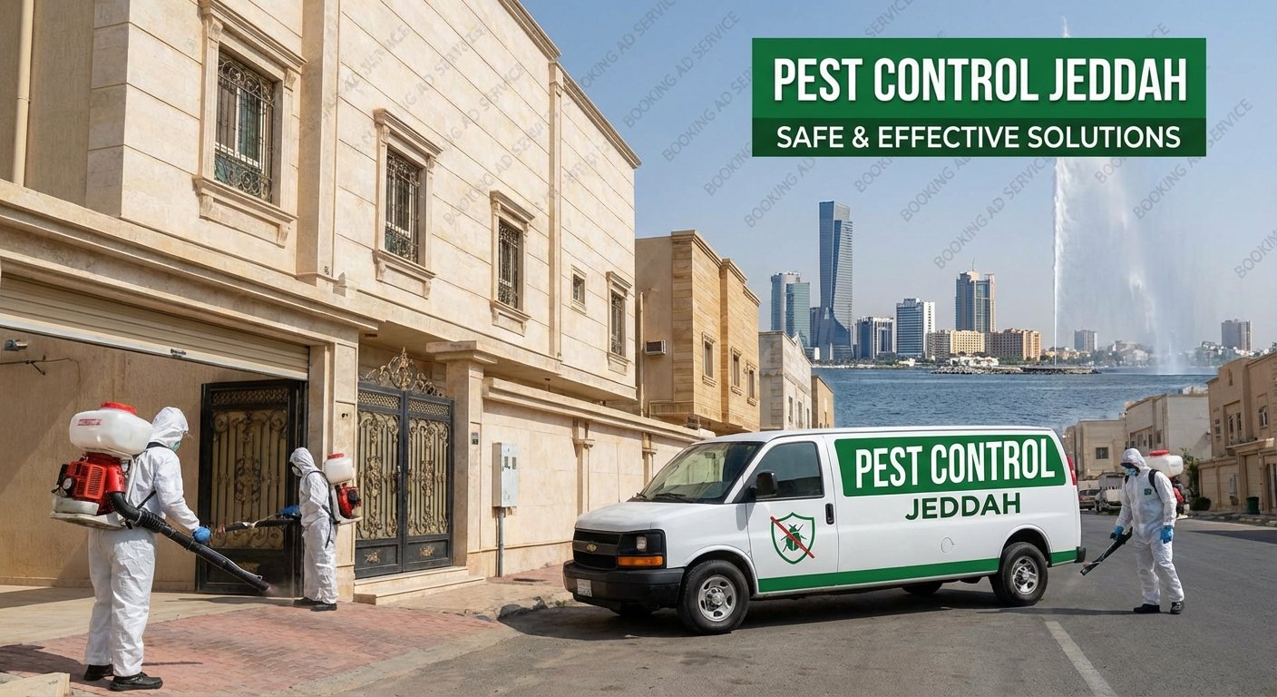 العيش في جدة بلا آفات: دليلك المتكامل لمكافحة الحشرات الفعالة