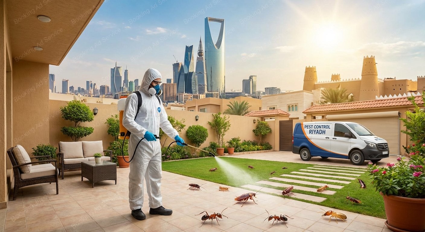 الرياض بلا حشرات: دليلك الشامل لبيئة صحية ومنزل آمن