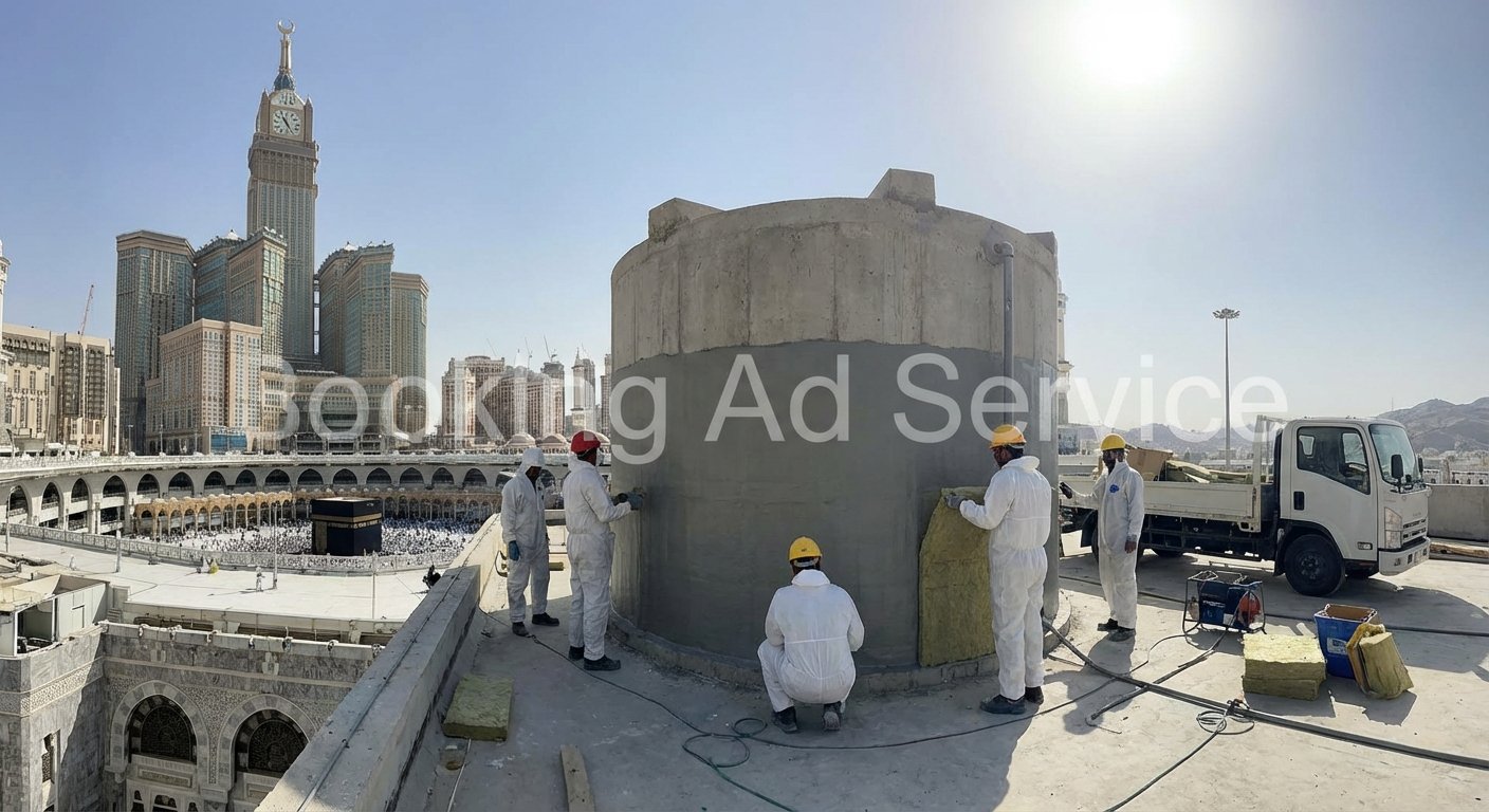 حماية مياهك الثمينة: دليلك الشامل لعزل خزانات المياه في مكة