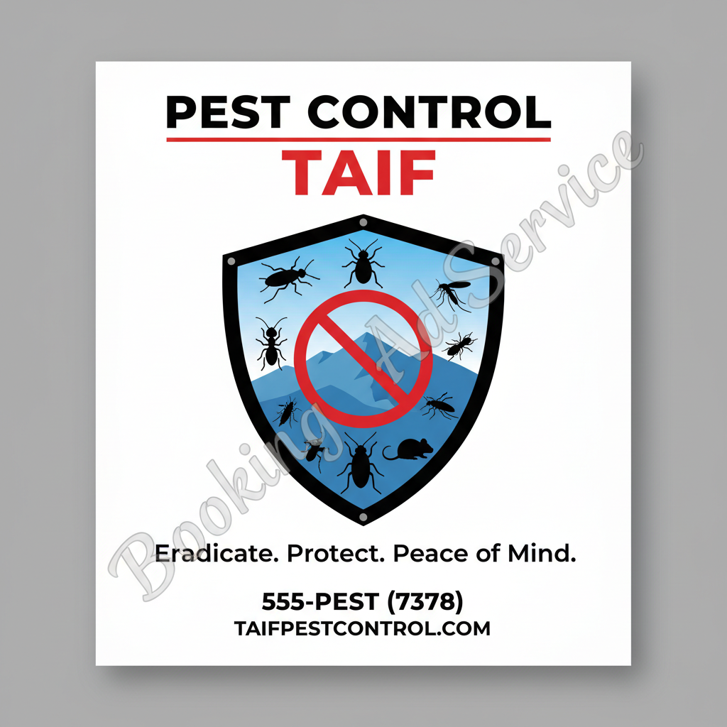 شركة مكافحة حشرات بالطائف: دليلك لاختيار الشريك الأمثل لمنزل صحي ومريح