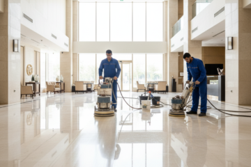 استعادة سحر الرخام في الرياض: دليلك المتكامل لجلي وتلميع يجدد بريق منزلك