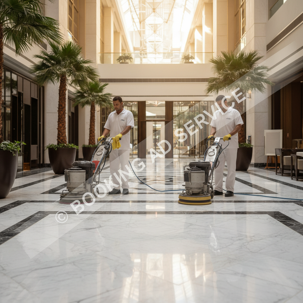 جلي الرخام بالرياض: سر استعادة فخامة منزلك وبريقه الدائم