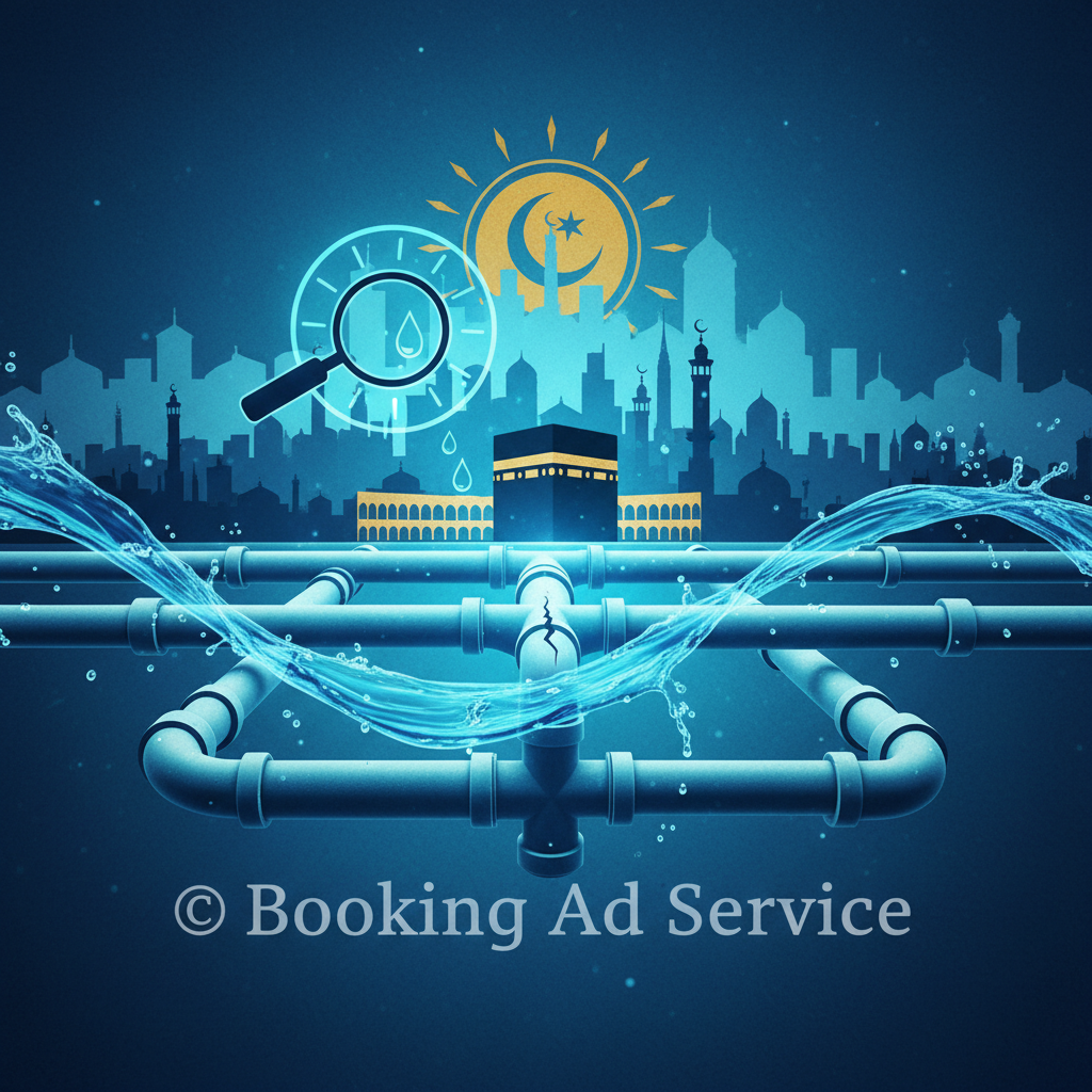 البيت الآمن في مكة: دليلك المتكامل لكشف تسربات المياه وحماية ممتلكاتك