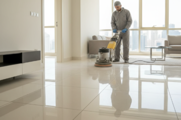 استعادة بريق أرضياتك في الرياض: دليلك المتكامل لجلي البلاط والرخام