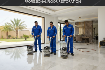 استعادة سحر أرضيات منزلك: دليلك لخدمات جلي البلاط المتخصصة في الرياض