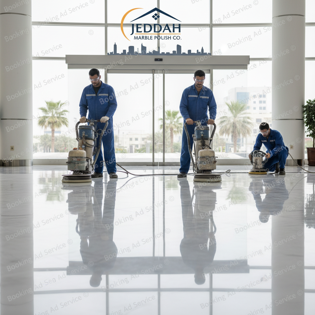 سر اللمعان الدائم: كيف تعيد شركة جلي رخام بجدة الحياة لأرضياتك وأسطحك الفاخرة