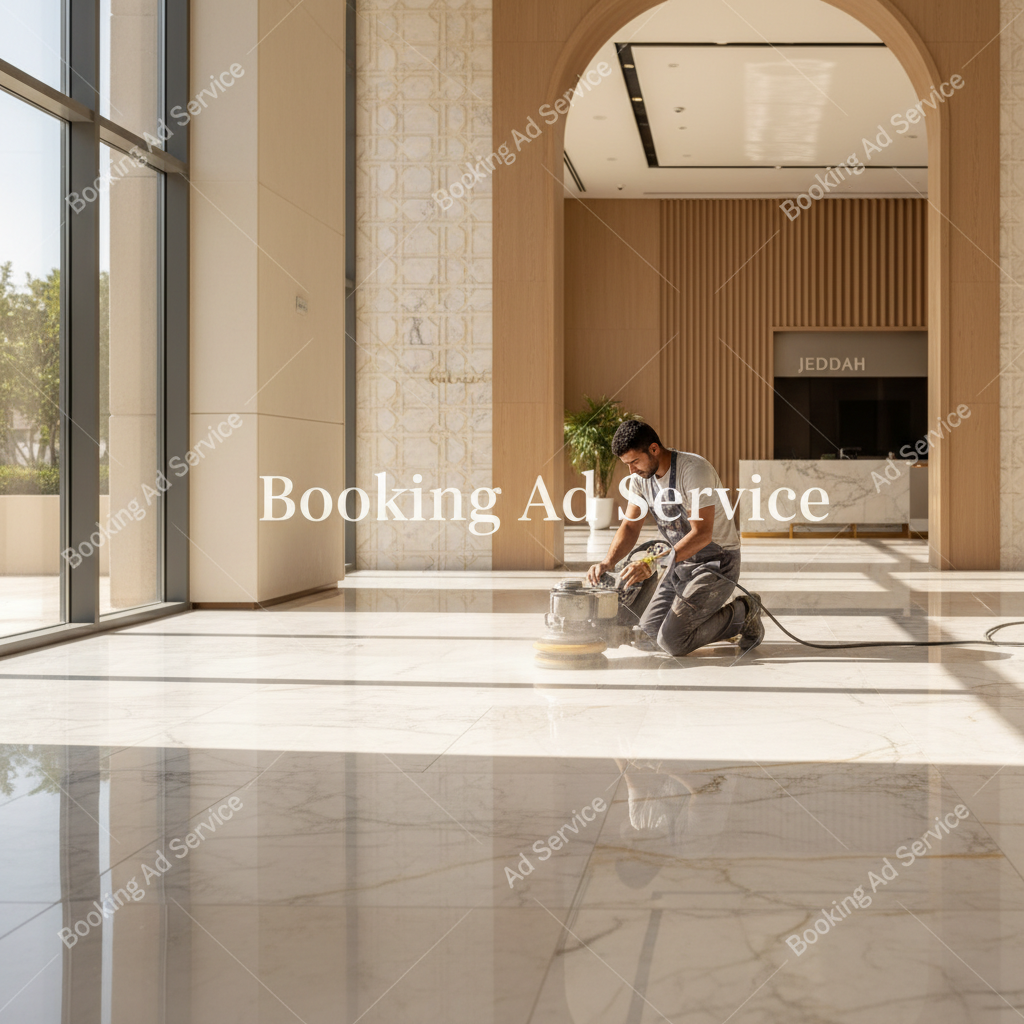 جلي الرخام في جدة: كيف تحافظ على رونق منزلك ببريق لا يزول