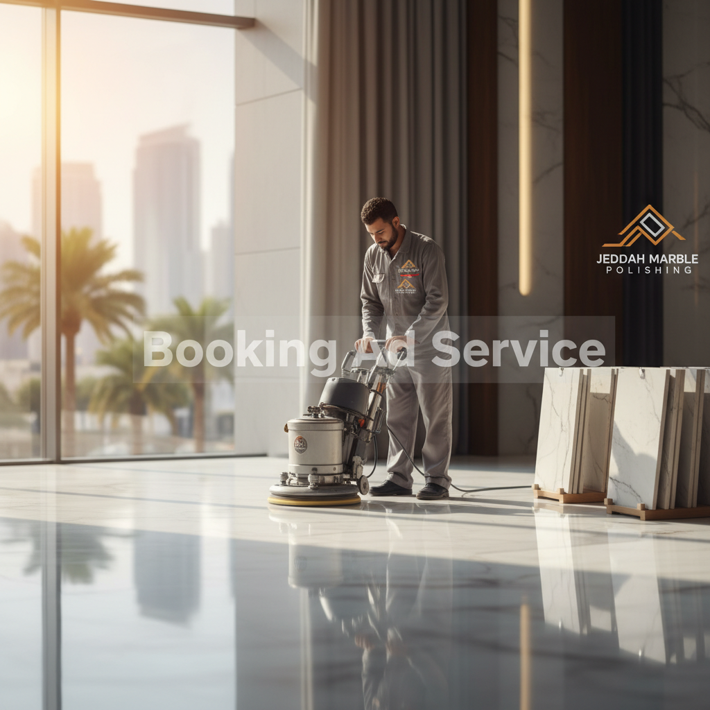 خبراء جلي وتلميع الرخام في جدة: كيف نعيد لأسطح منزلك بريقها وسحرها الأصيل