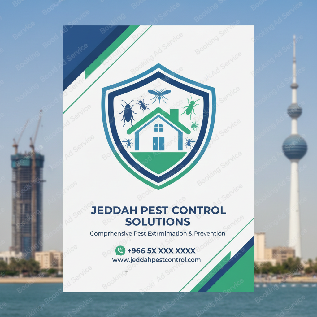 شركة مكافحة الحشرات بجدة: رفيقك الموثوق لمنزل ينبض بالراحة والأمان