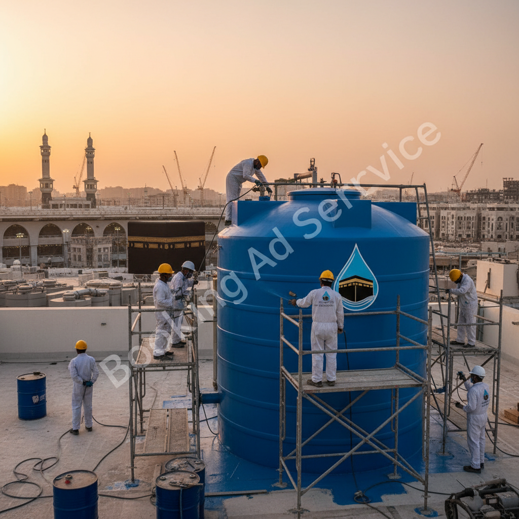 الحفاظ على نقاء مياهك وصحة أسرتك: دليلك الكامل لاختيار شركة عزل خزانات موثوقة في مكة