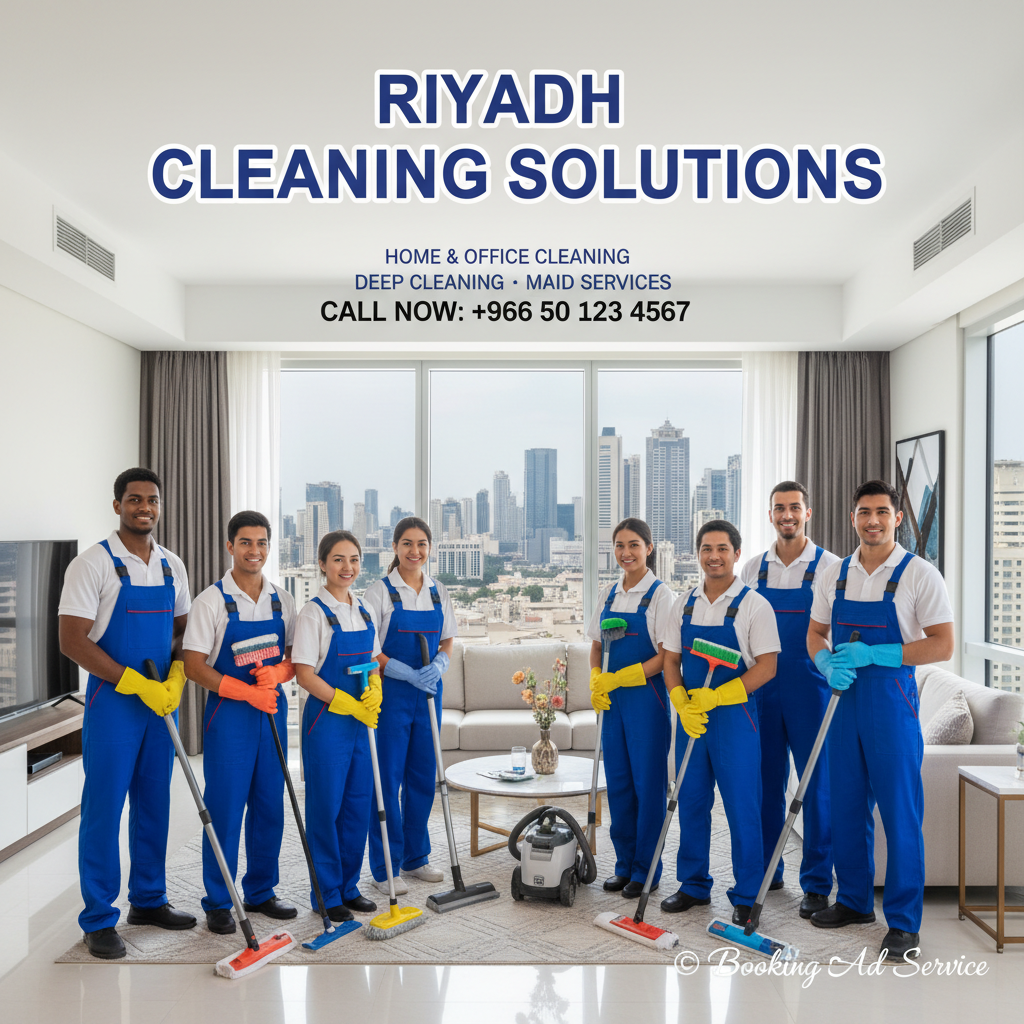 شركة تنظيف بالرياض: شريكك الأمثل لبيت يلمع وصحة تزدهر
