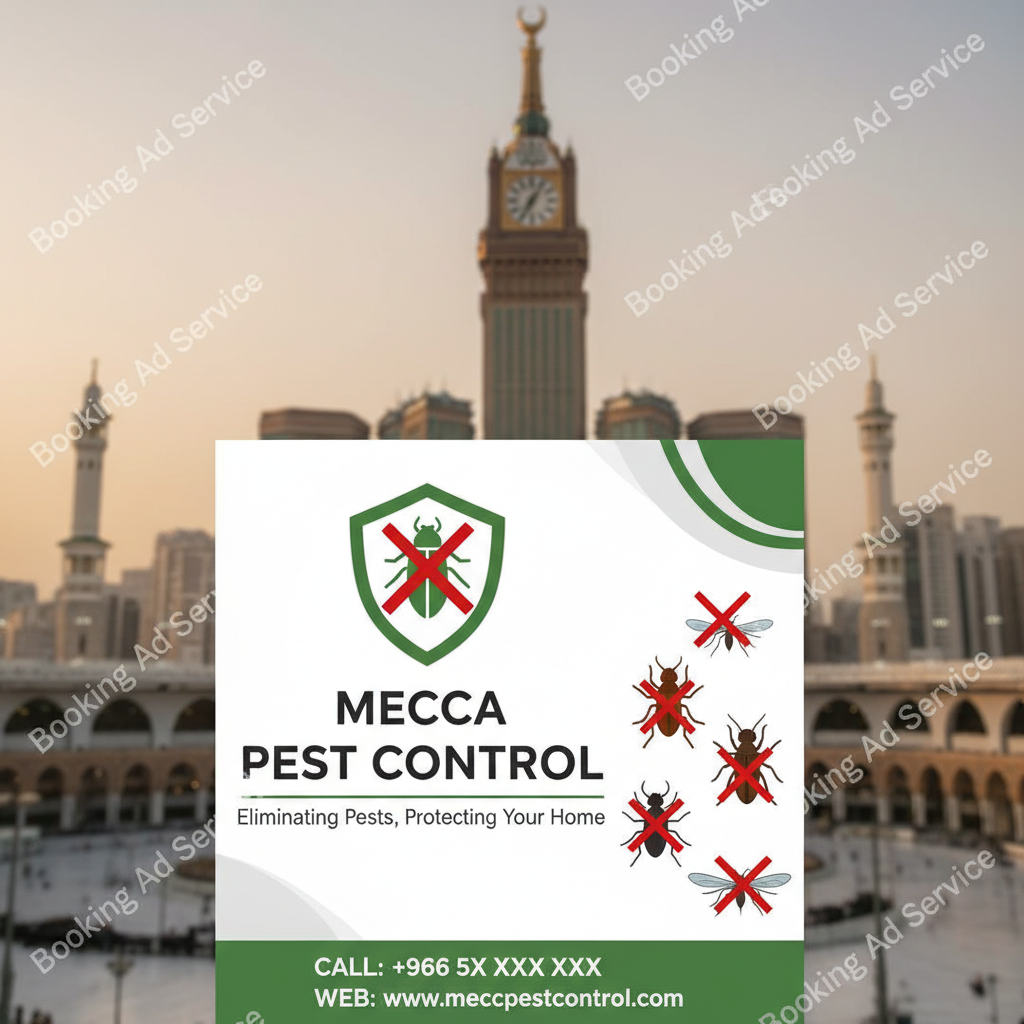 حماية بيئتك في مكة: دليلك الشامل لشركات مكافحة الحشرات المتخصصة