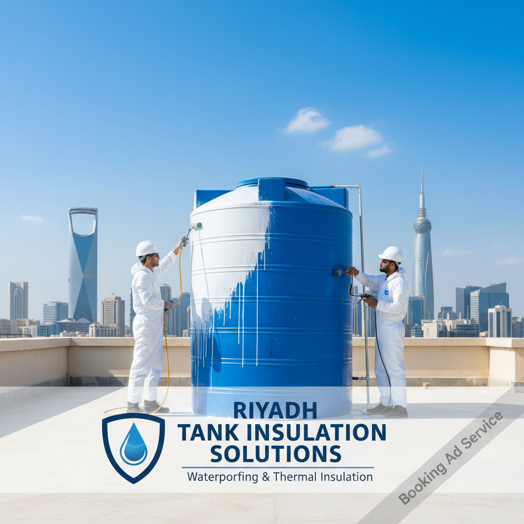 مياه نظيفة، حياة صحية: دليلك المتكامل لعزل خزانات المياه في الرياض