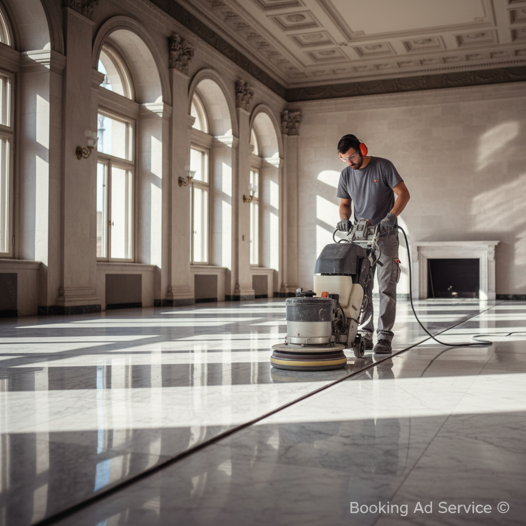 استعادة تألق الرخام: دليلك الشامل لخدمات الجلي والتلميع الاحترافية