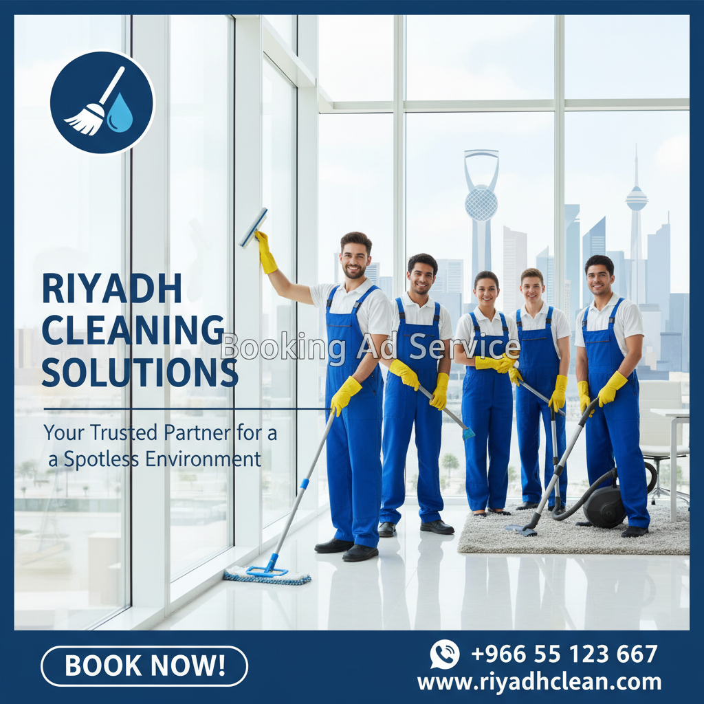 شركة تنظيف بالرياض: مفتاحك لبيت نظيف وبيئة صحية مفعمة بالراحة