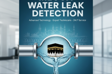 كشف تسربات المياه بمكة: حلول متطورة بدون تكسير لمنزلك