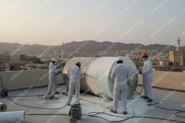 مياهك النقية، صحة أسرتك: دليلك المتكامل لخدمات عزل الخزانات في مكة