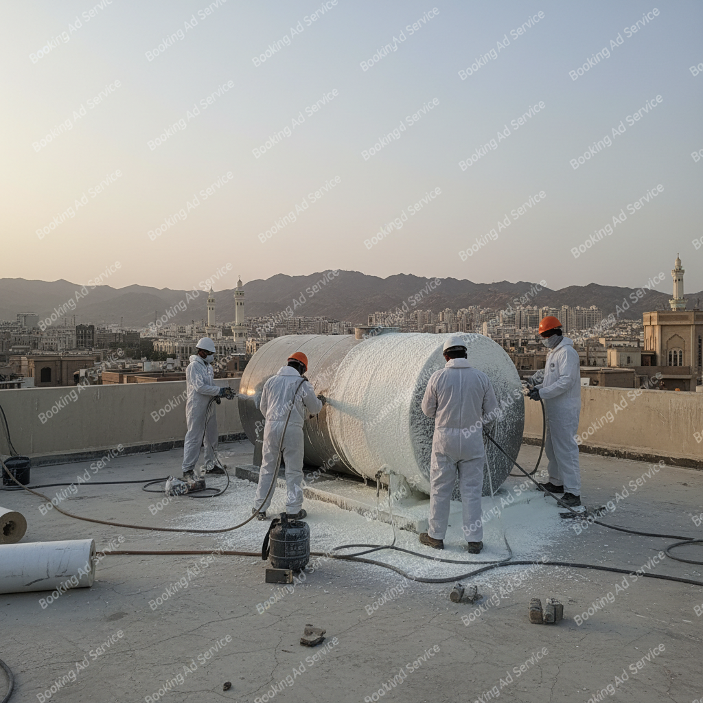 مياهك النقية، صحة أسرتك: دليلك المتكامل لخدمات عزل الخزانات في مكة