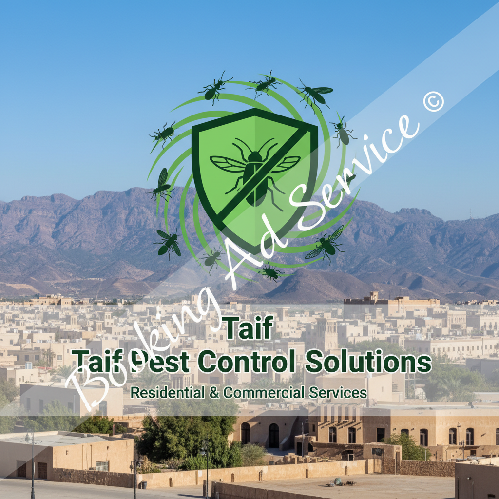 مكافحة الحشرات في الطائف: دليلك المتكامل لبيت ينبض بالصحة والراحة