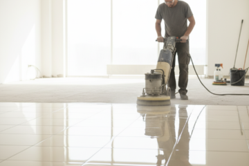 جلي البلاط: سر إعادة الحياة لبريق أرضيات منزلك ولمعانها الساحر