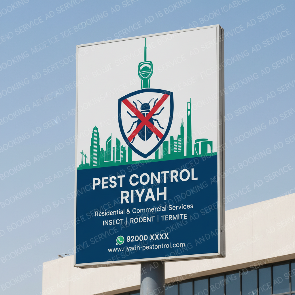 الرياض بلا آفات: دليلك الشامل لبيت نظيف وبيئة صحية