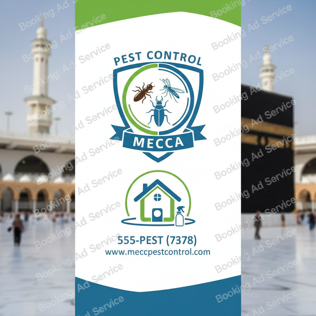 مكة بلا حشرات: دليلك الشامل لبيئة منزلية آمنة ونظيفة